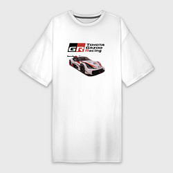 Женская футболка-платье Toyota Gazoo Racing Team, Finland
