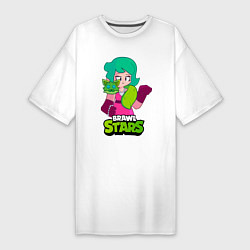 Женская футболка-платье Лола из Brawl Stars