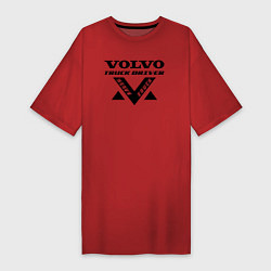 Женская футболка-платье Volvo Дальнобойщик