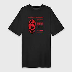 Женская футболка-платье Гангстер Уличные войны