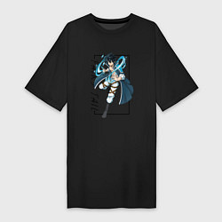 Женская футболка-платье Грей Фуллбастер Fairy Tail