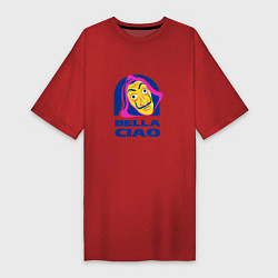 Женская футболка-платье Bella Ciao Ding