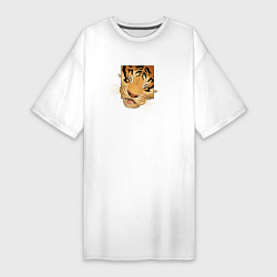 Женская футболка-платье Моська Тигрёнка
