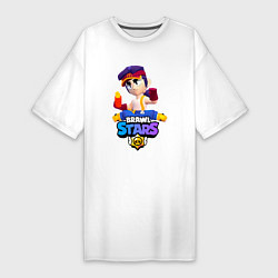 Женская футболка-платье FANG КАРАТИСТ BRAWL STARS