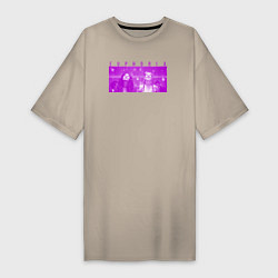 Женская футболка-платье Персонажи Эйфории