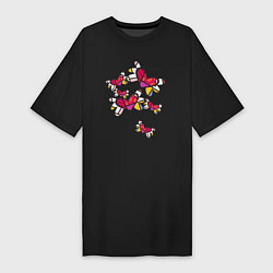 Женская футболка-платье Romero Britto: flying hearts