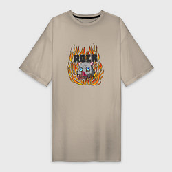 Женская футболка-платье ROCK Иноске
