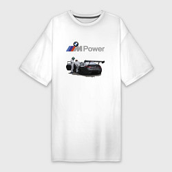 Женская футболка-платье BMW Motorsport M Power Racing Team