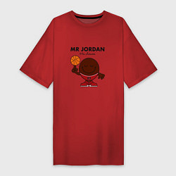 Женская футболка-платье Мистер Джордан