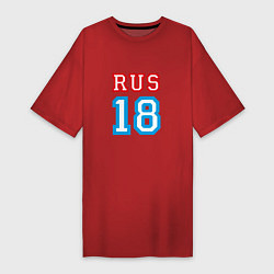 Женская футболка-платье RUS 18