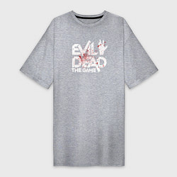 Женская футболка-платье Logo Evil Dead in the blood