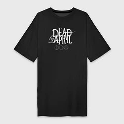 Женская футболка-платье Dead by april demotional