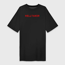 Женская футболка-платье Helltaker logo