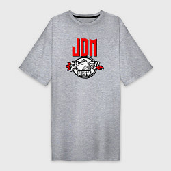 Женская футболка-платье JDM Bull terrier Japan