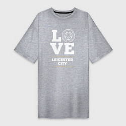 Женская футболка-платье Leicester City Love Classic
