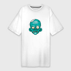Женская футболка-платье Fear Zombie