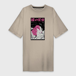 Женская футболка-платье Японский аниме монстр Гуль Japan Anime Ghoul