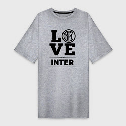 Женская футболка-платье Inter Love Классика