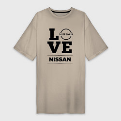 Женская футболка-платье Nissan Love Classic
