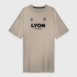 Женская футболка-платье Lyon Униформа Чемпионов