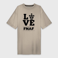 Женская футболка-платье FNAF Love Classic