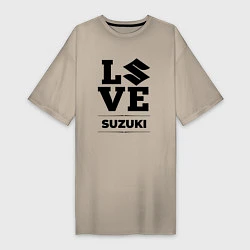Женская футболка-платье Suzuki Love Classic
