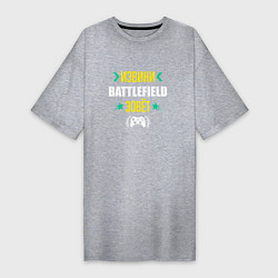 Женская футболка-платье Извини Battlefield Зовет