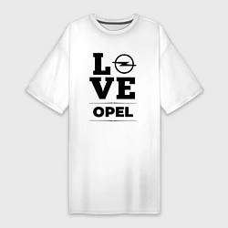 Женская футболка-платье Opel Love Classic