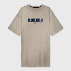 Женская футболка-платье Monaco FC Classic