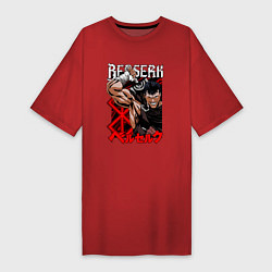 Женская футболка-платье Berserk - Генерал Гатс