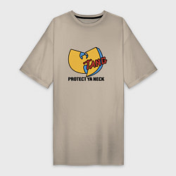Женская футболка-платье Wu-Tang - Protect Ya Neck