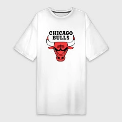 Женская футболка-платье Chicago Bulls