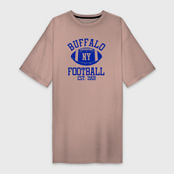 Женская футболка-платье Баффало американский футбол