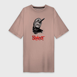 Женская футболка-платье Slipknot-легендарная маска