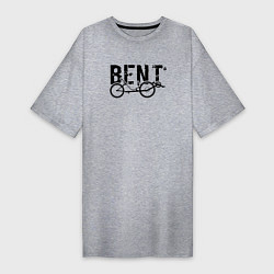 Женская футболка-платье BENT велосипед