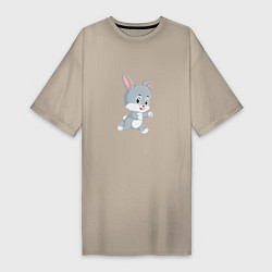 Женская футболка-платье Bunny Run