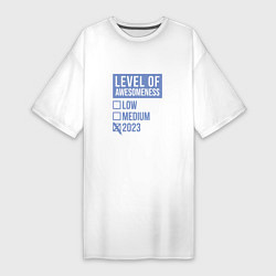 Женская футболка-платье Level 2023