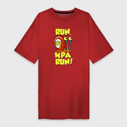Женская футболка-платье Run Ира run