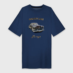 Женская футболка-платье Классический автомобиль Chevrolet Bel Air