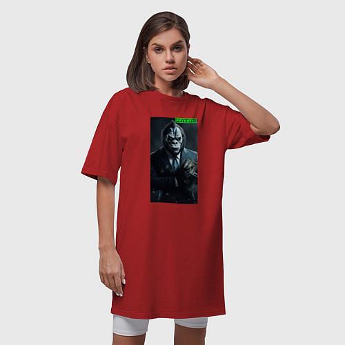Женская футболка-платье Gorilla payday 3 / Красный – фото 3