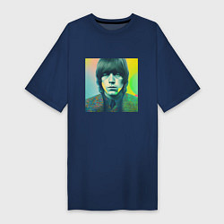 Женская футболка-платье Brian Jones Pop Glitch Art