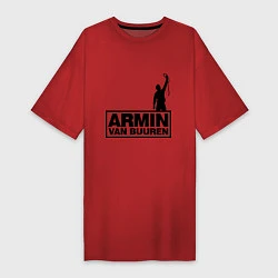 Женская футболка-платье Armin van buuren
