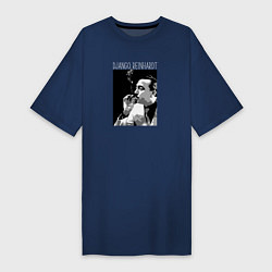 Женская футболка-платье Django Reinhardt legendary jazz guitarist