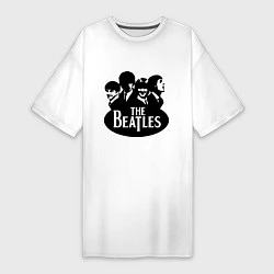 Женская футболка-платье The Beatles Band