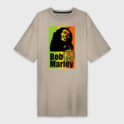 Женская футболка-платье Bob Marley: Jamaica