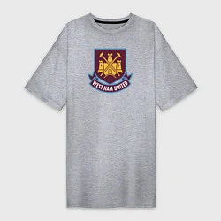 Женская футболка-платье West Ham United FC