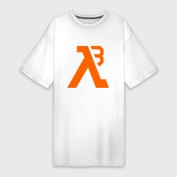 Женская футболка-платье Half-Life 3: Orange