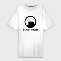 Женская футболка-платье Black Mesa: Logo