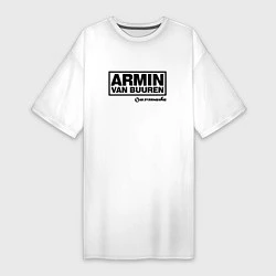 Женская футболка-платье Armin van Buuren