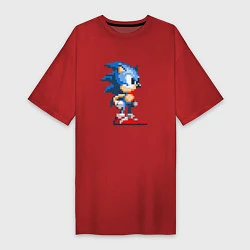 Женская футболка-платье Sonic